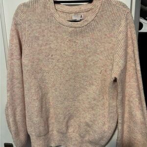 SO Women's Soft Cream Knit Sweater